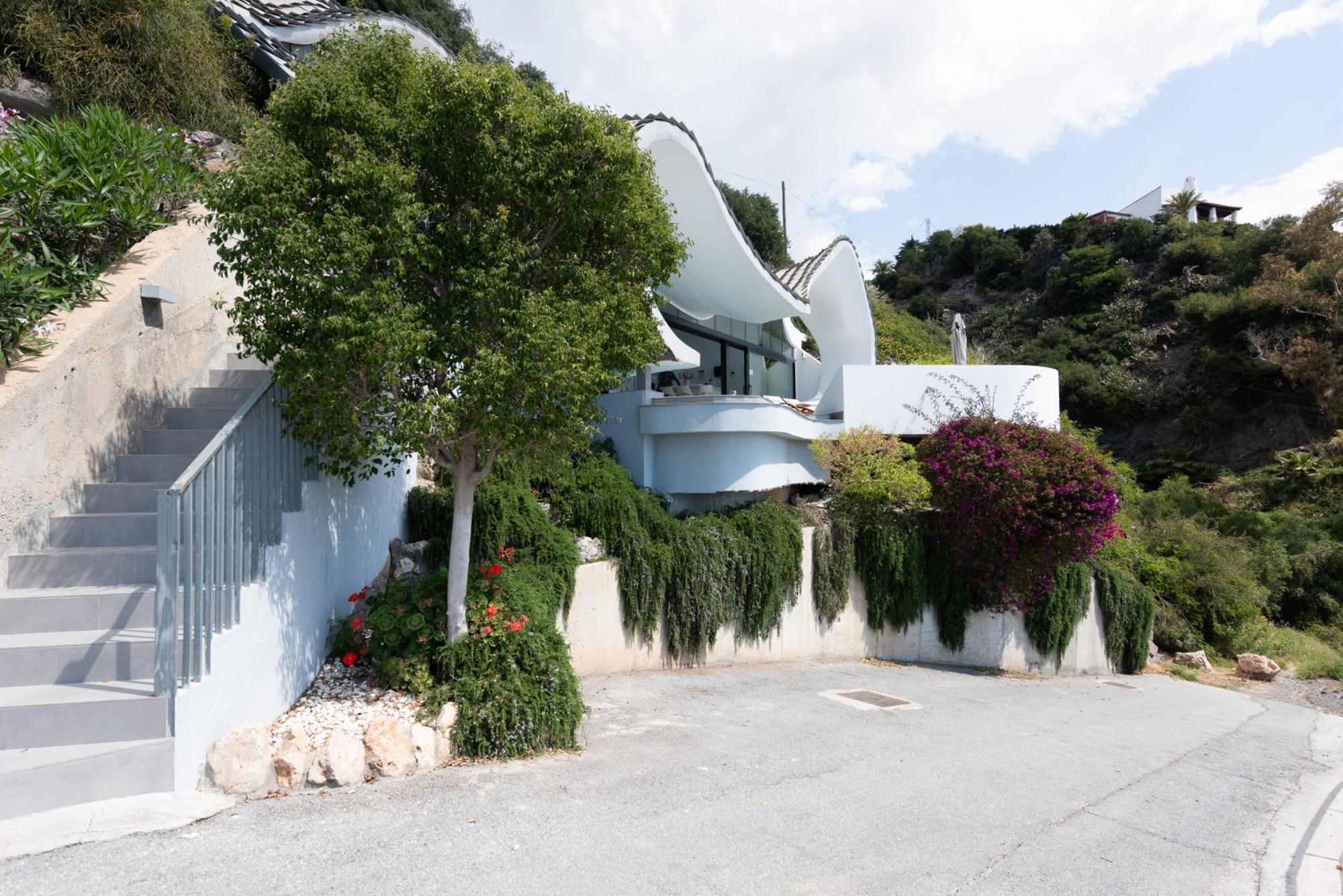 Rentitspain Casa Del Acantilado Piscina Climatizada Salobreña Exterior foto